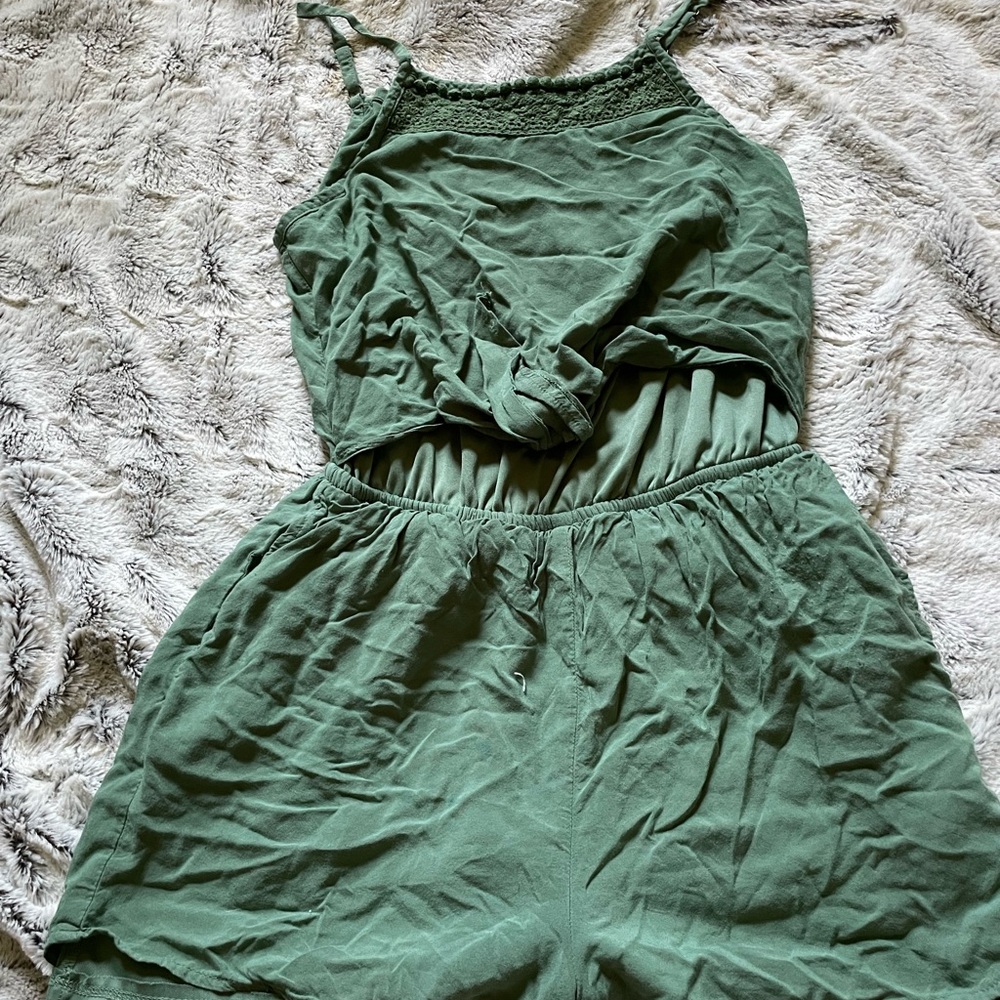 Green romper